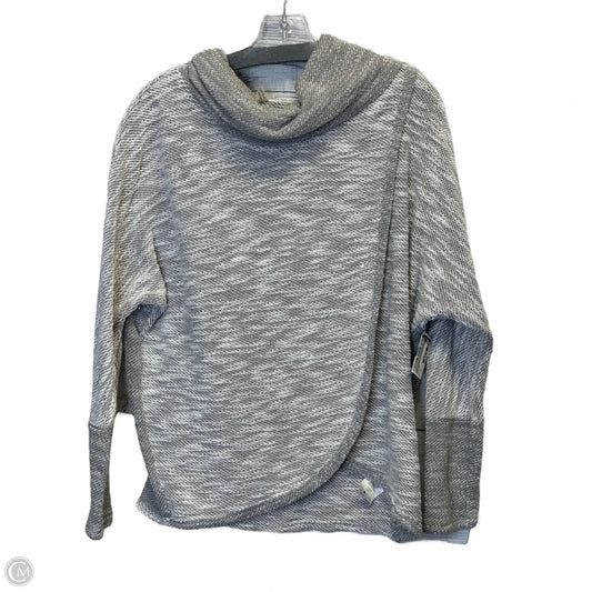 Sweater By Calvin Klein Performance In Grey, Size: M