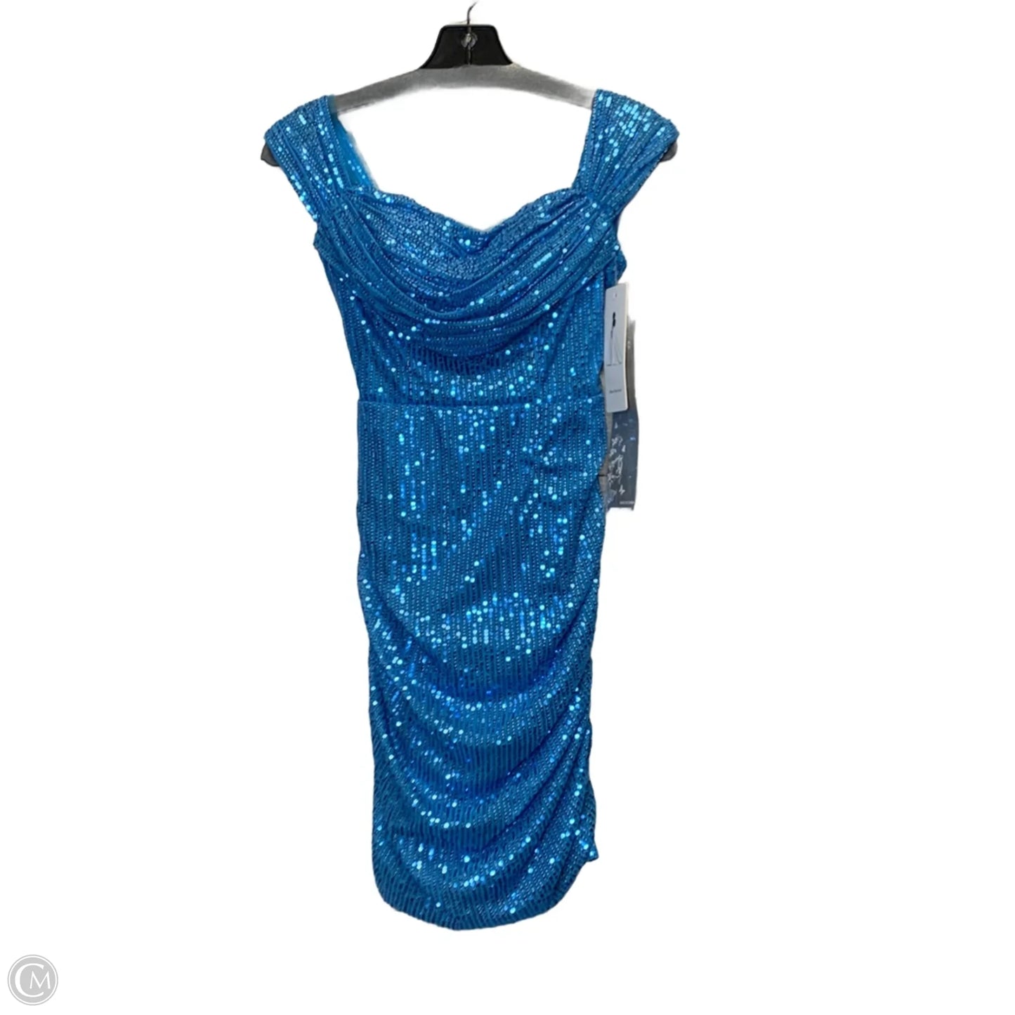 Dress Party Short By Cmf In Blue, Size: S