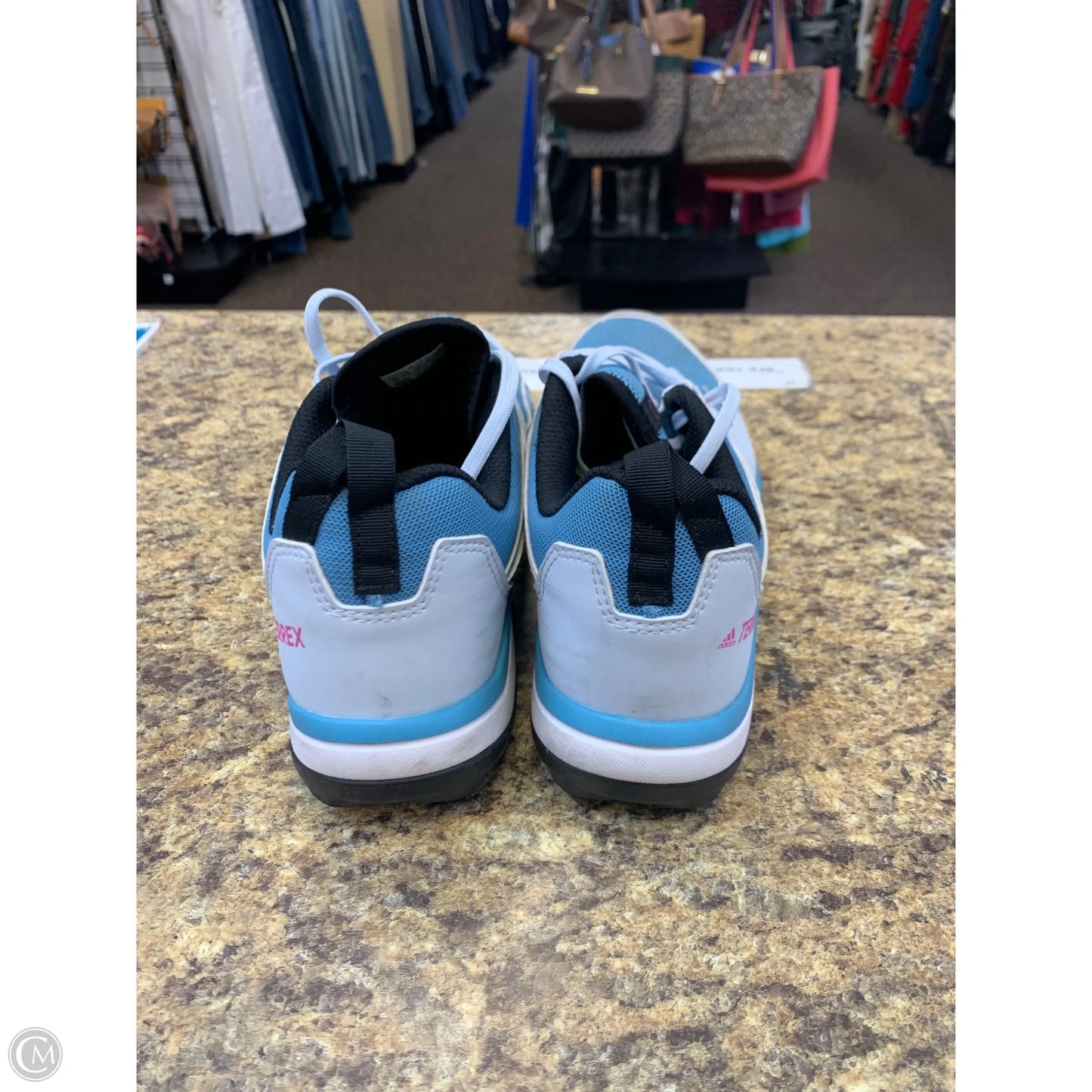 Shoes Athletic By Adidas In Blue, Size: 10