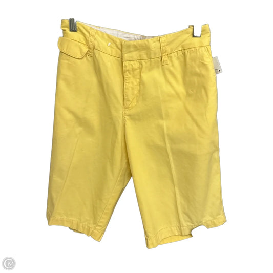 Shorts By Merona In Yellow, Size: 8