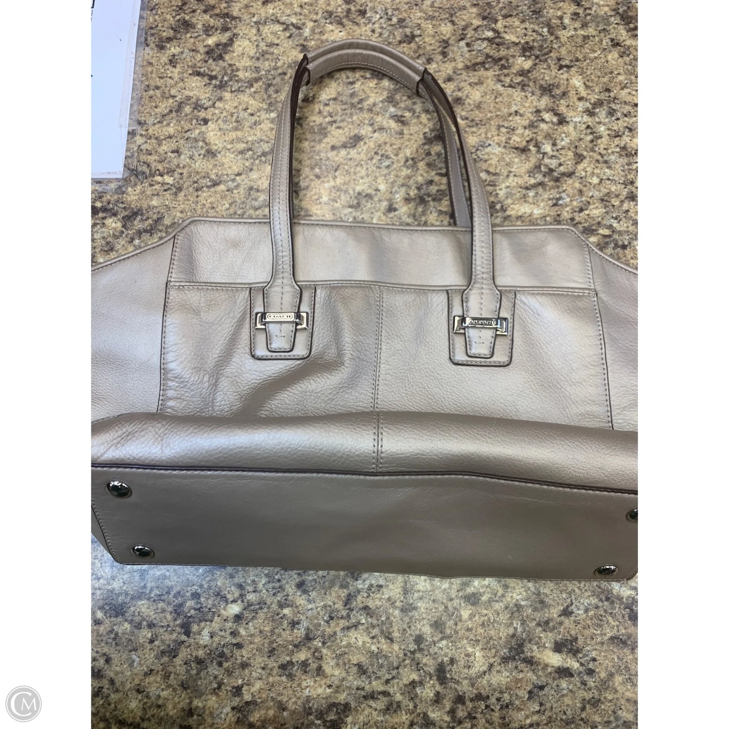 Handbag Designer By Coach, Size: Large