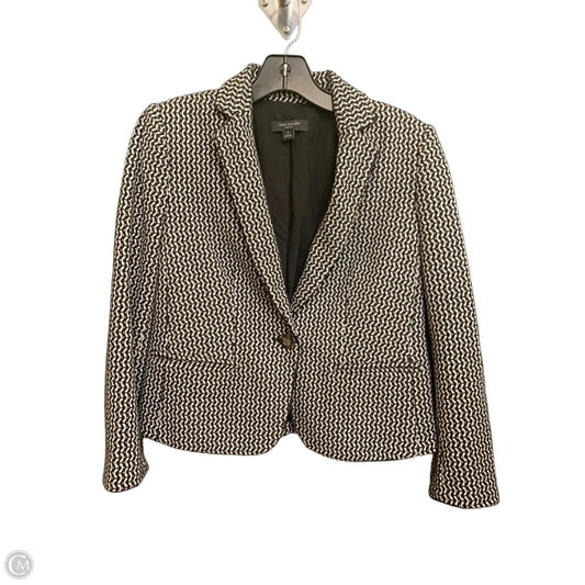 Blazer By Ann Taylor In Black & White, Size: 4p