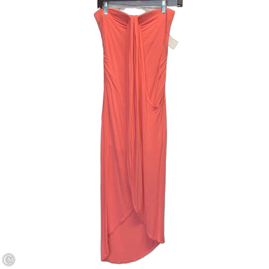 Dress Casual Midi By New Look In Peach, Size: L