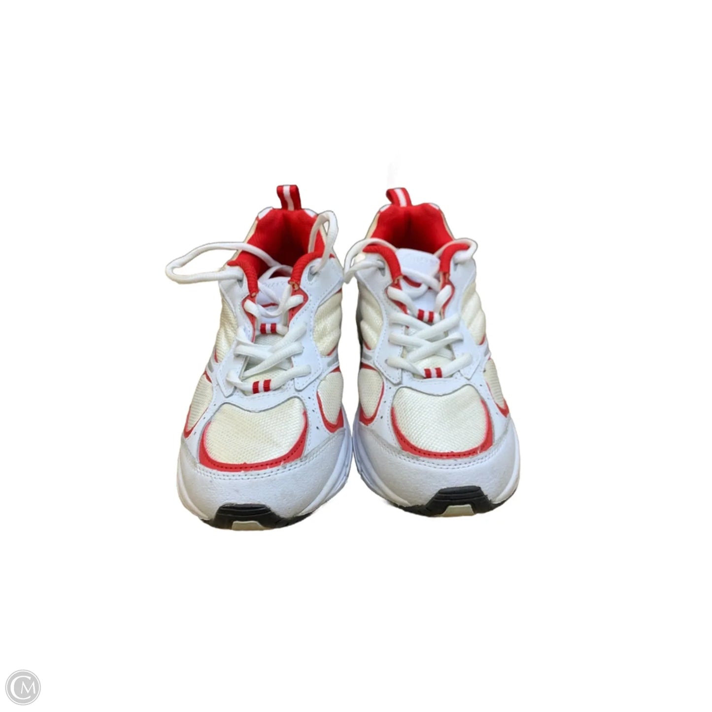 Shoes Athletic By Cmf In Red & White, Size: 10
