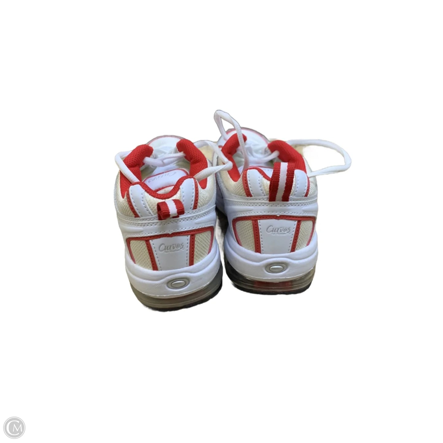 Shoes Athletic By Cmf In Red & White, Size: 10