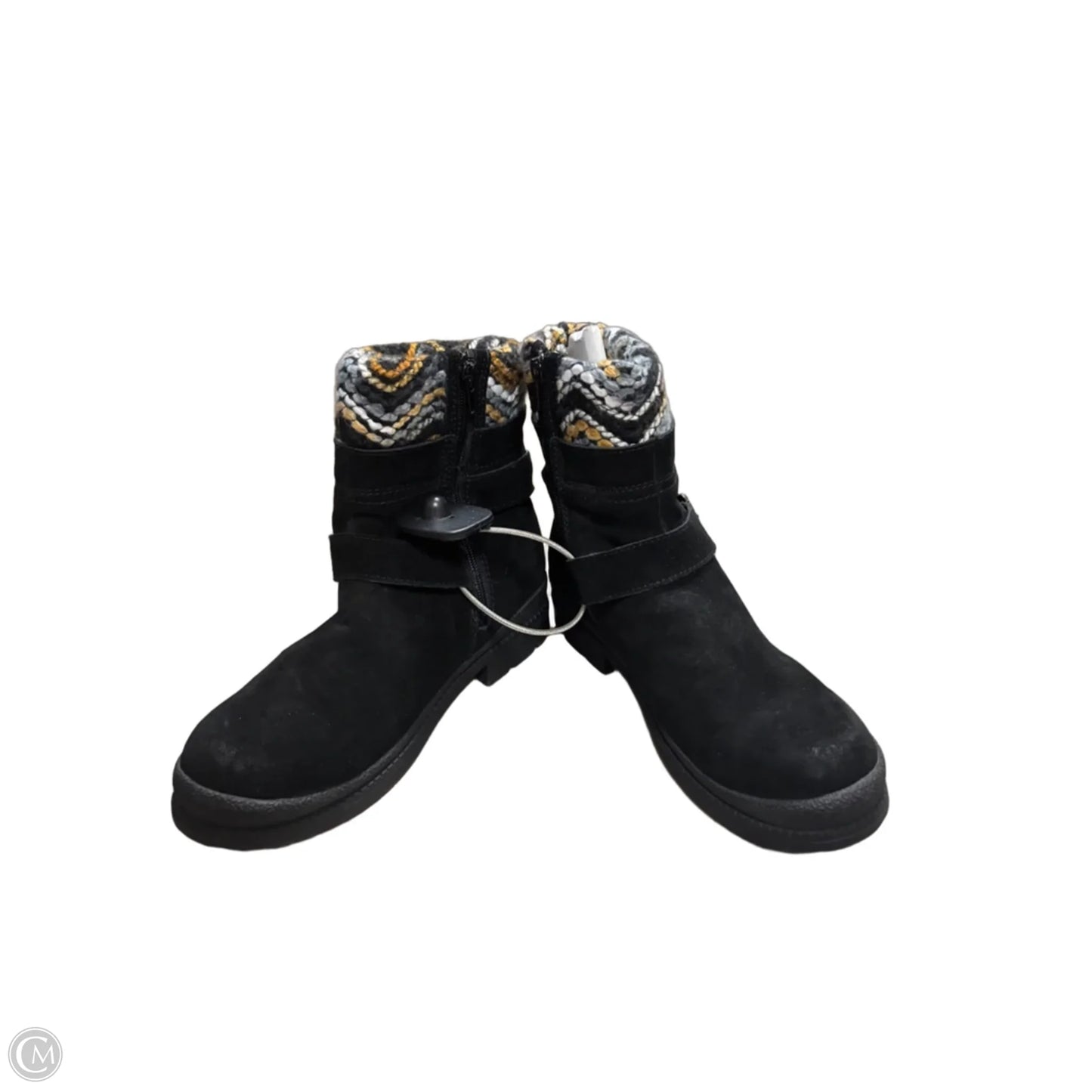 Boots Ankle Flats By Spring Step In Black, Size: 9