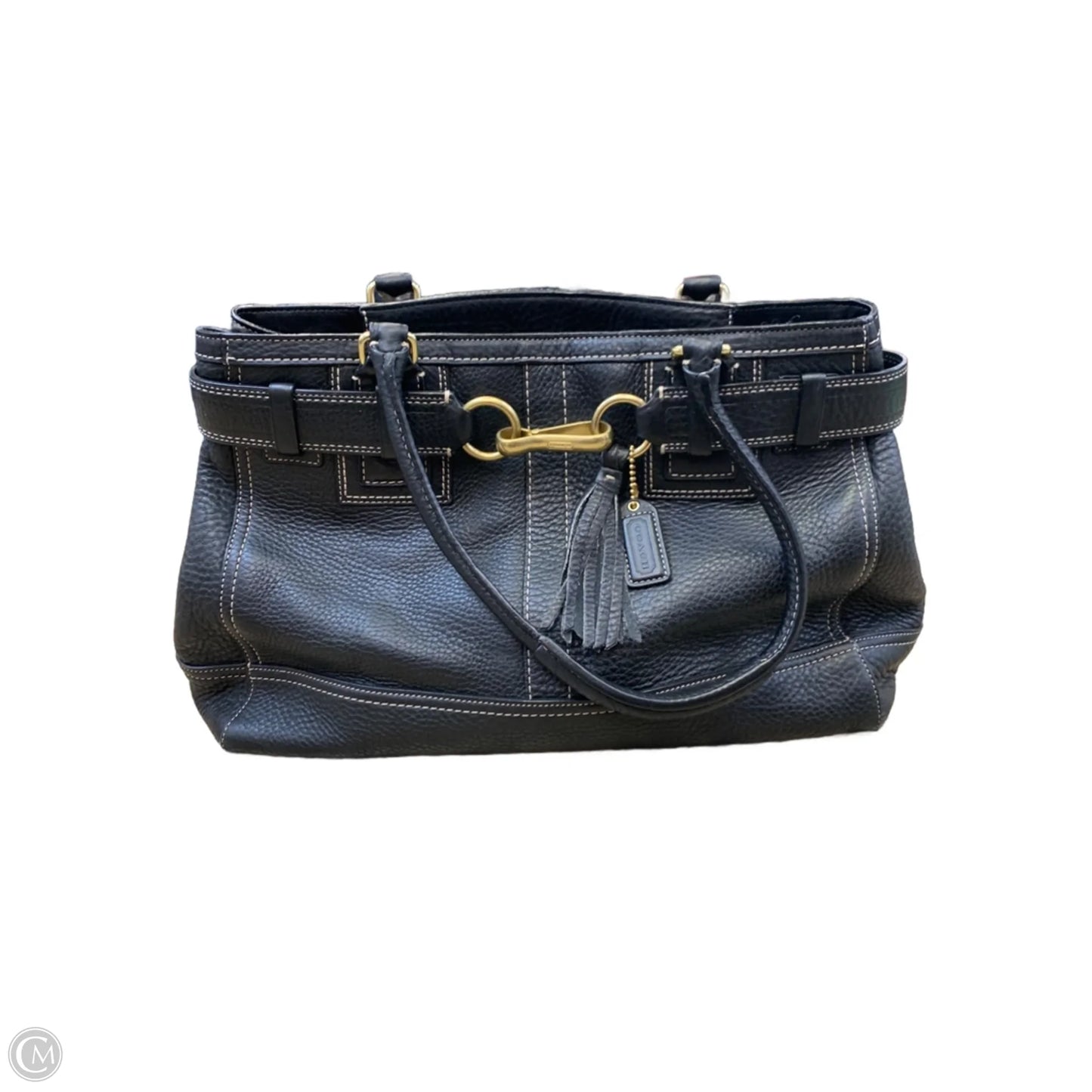 Handbag Designer By Coach, Size: Large