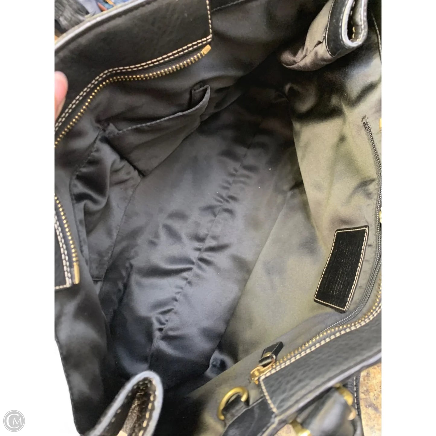 Handbag Designer By Coach, Size: Large