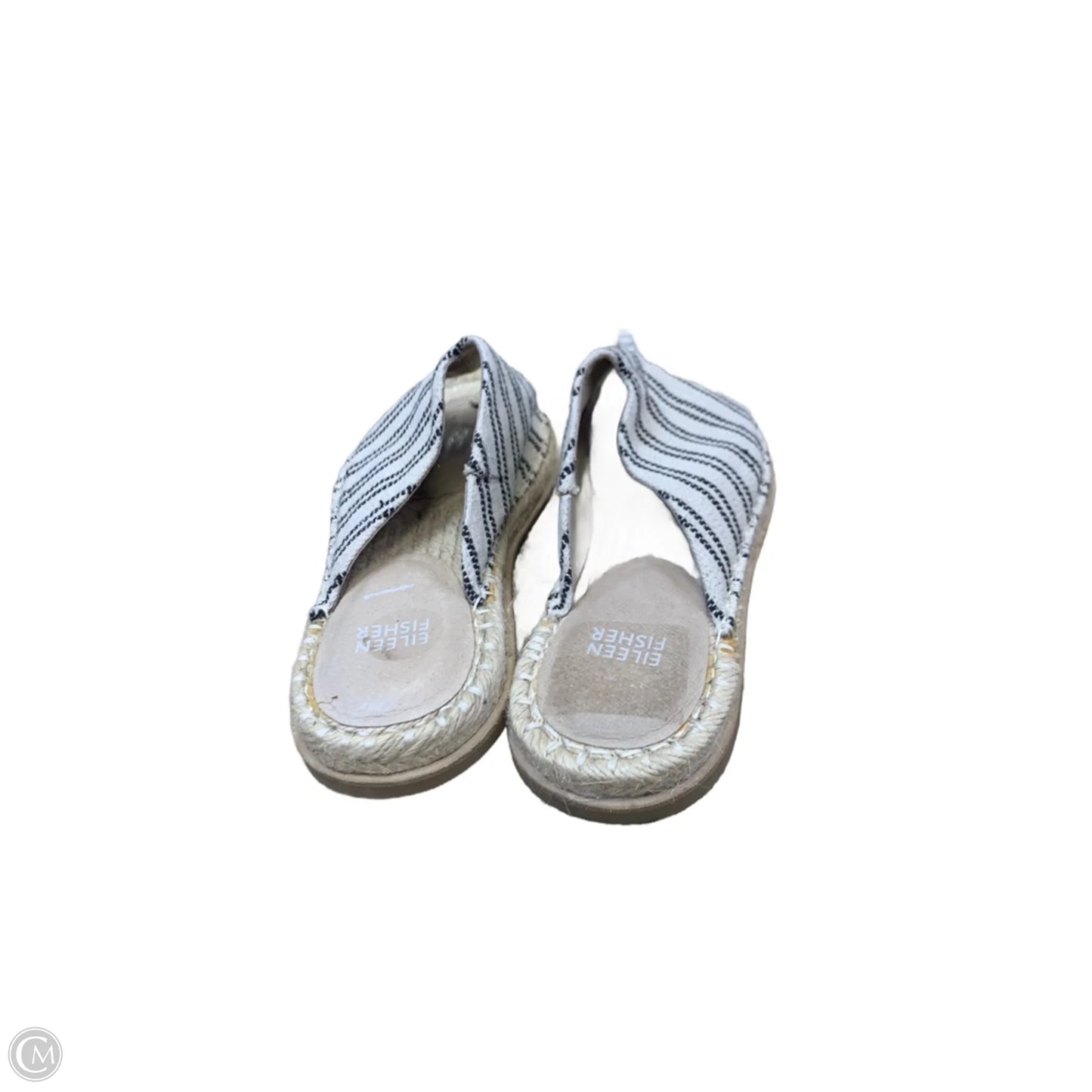 Sandals Flats By Eileen Fisher In Beige, Size: 8