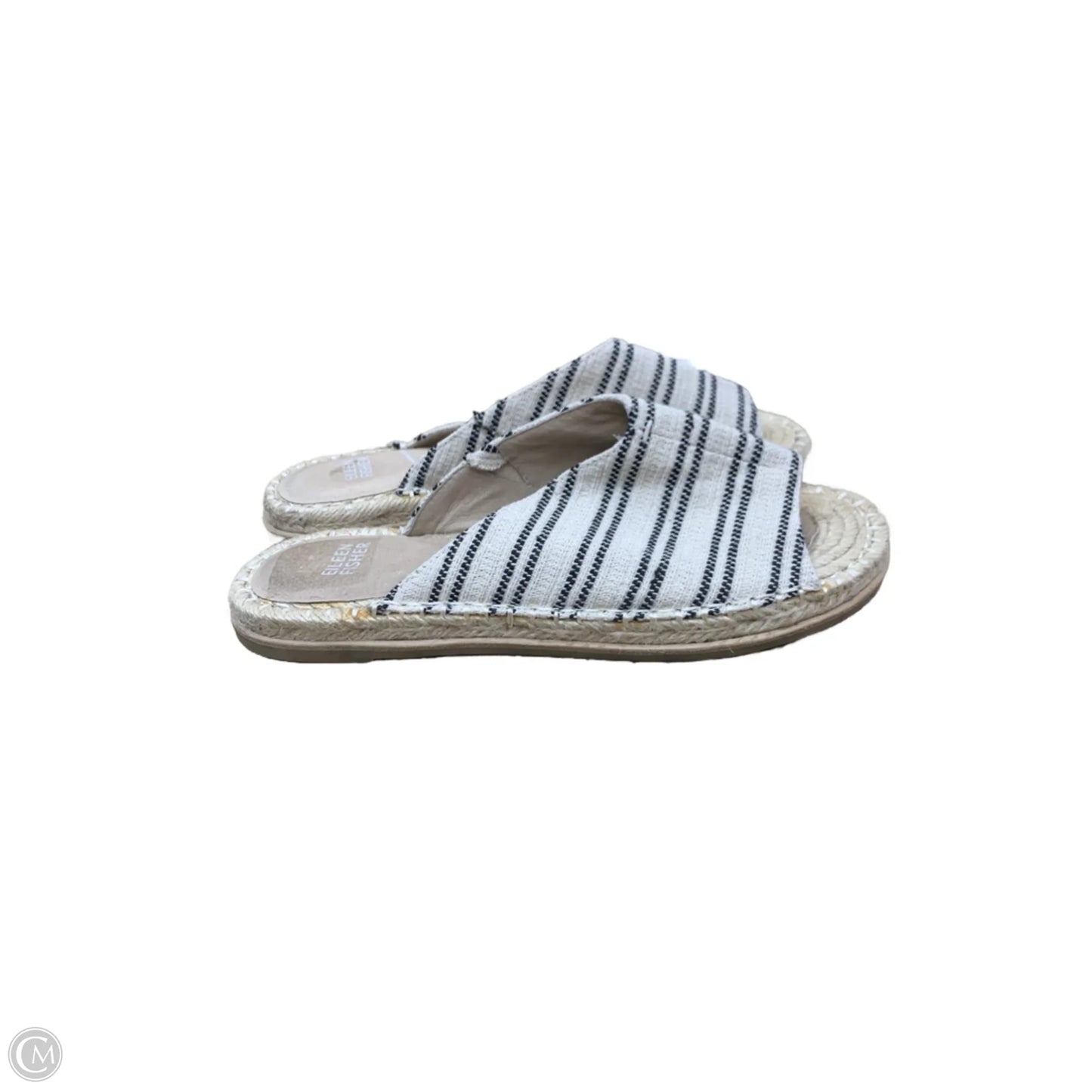 Sandals Flats By Eileen Fisher In Beige, Size: 8