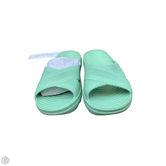 Sandals Flats By Ryka In Green, Size: 9