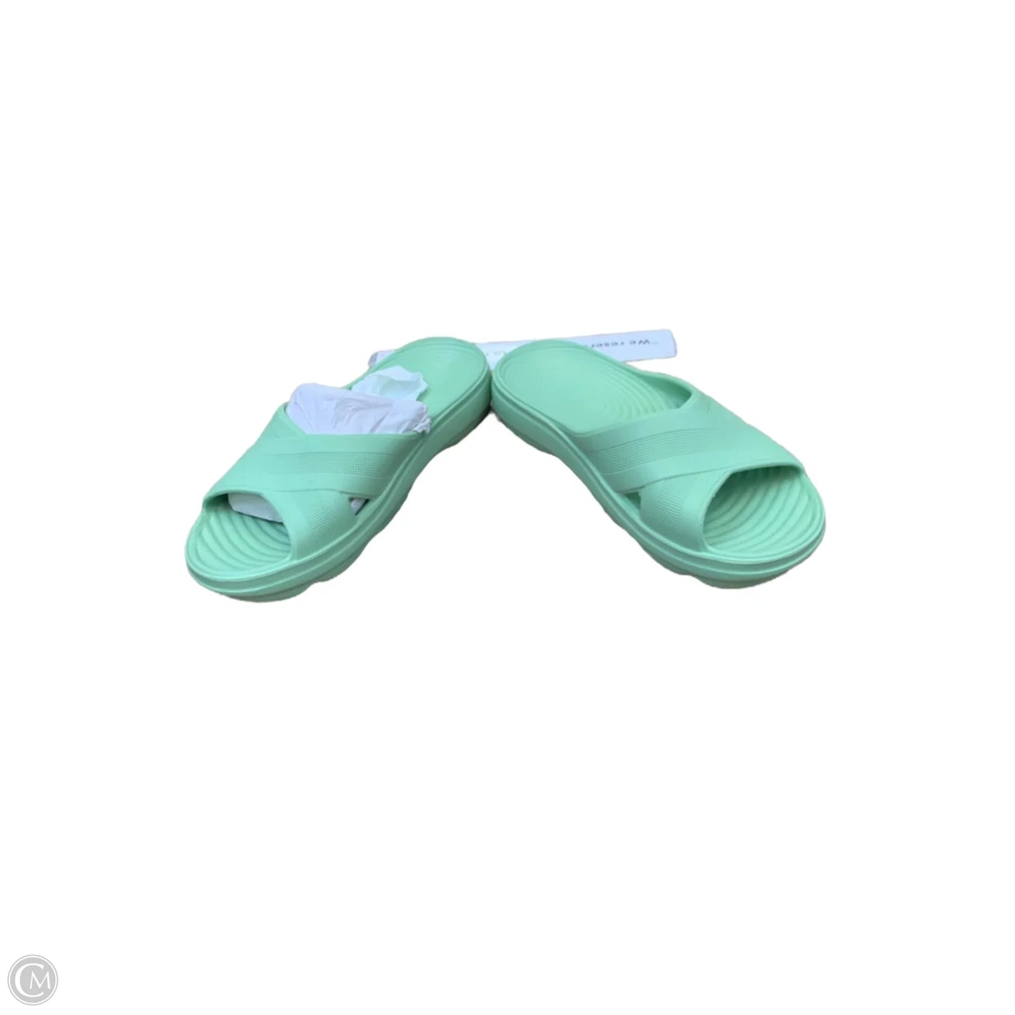 Sandals Flats By Ryka In Green, Size: 9