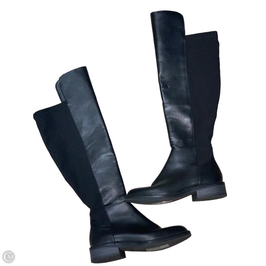 Boots Knee Flats By A New Day In Black, Size: 6.5