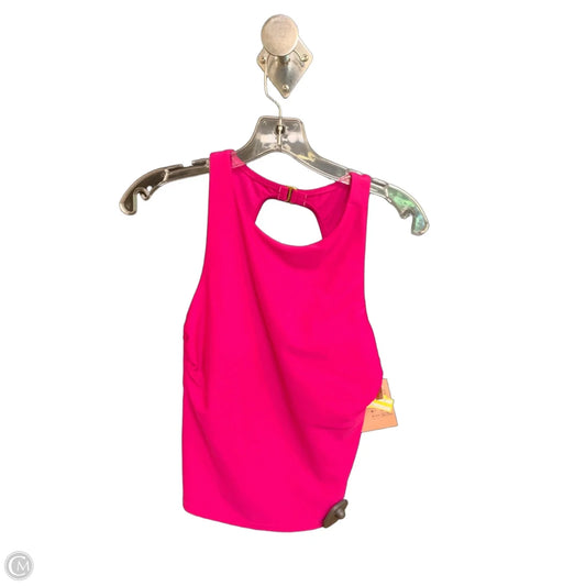 Swimsuit Top By Shade & Shore In Pink, Size: M