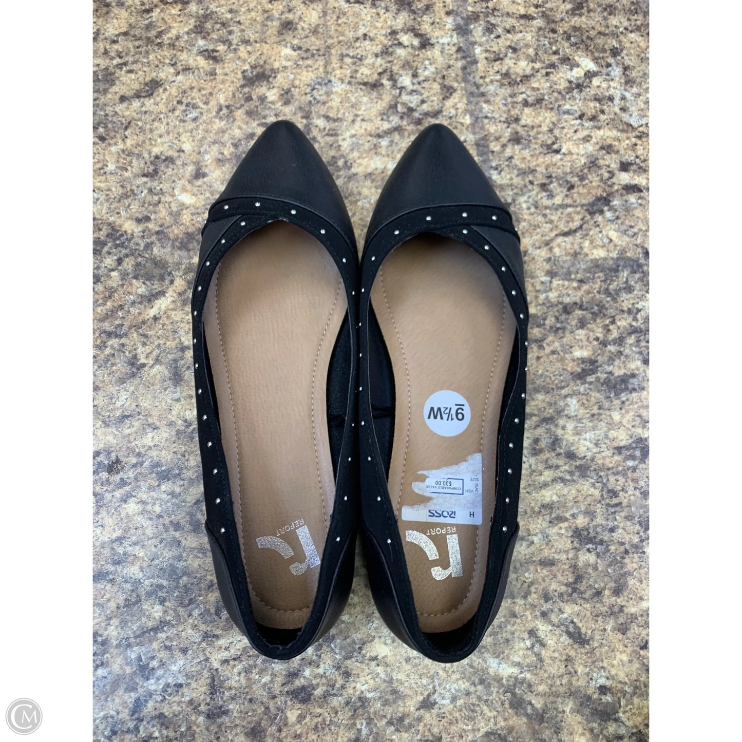Shoes Flats By Report In Black, Size: 9.5