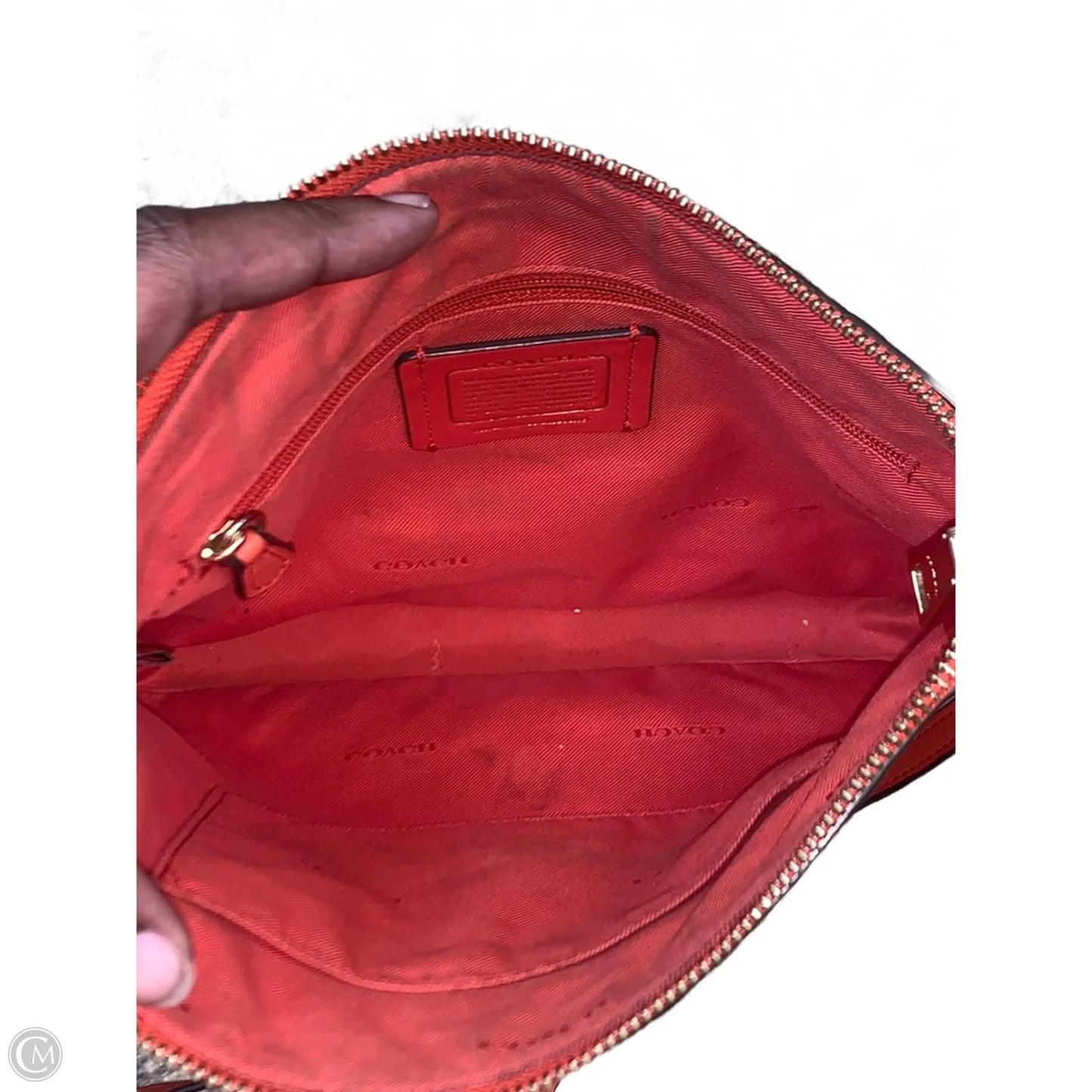 Crossbody Designer By Coach, Size: Medium