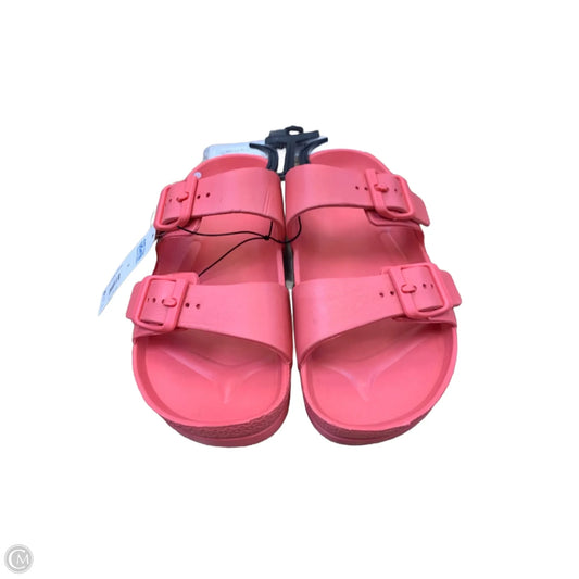 Sandals Flats By No Boundaries In Pink, Size: 9