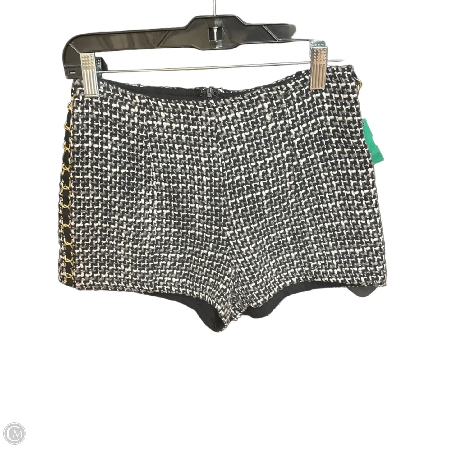 Shorts By Mustard Seed In Black & White, Size: S