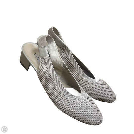 Shoes Heels Block By Vaneli In Beige, Size: 9.5