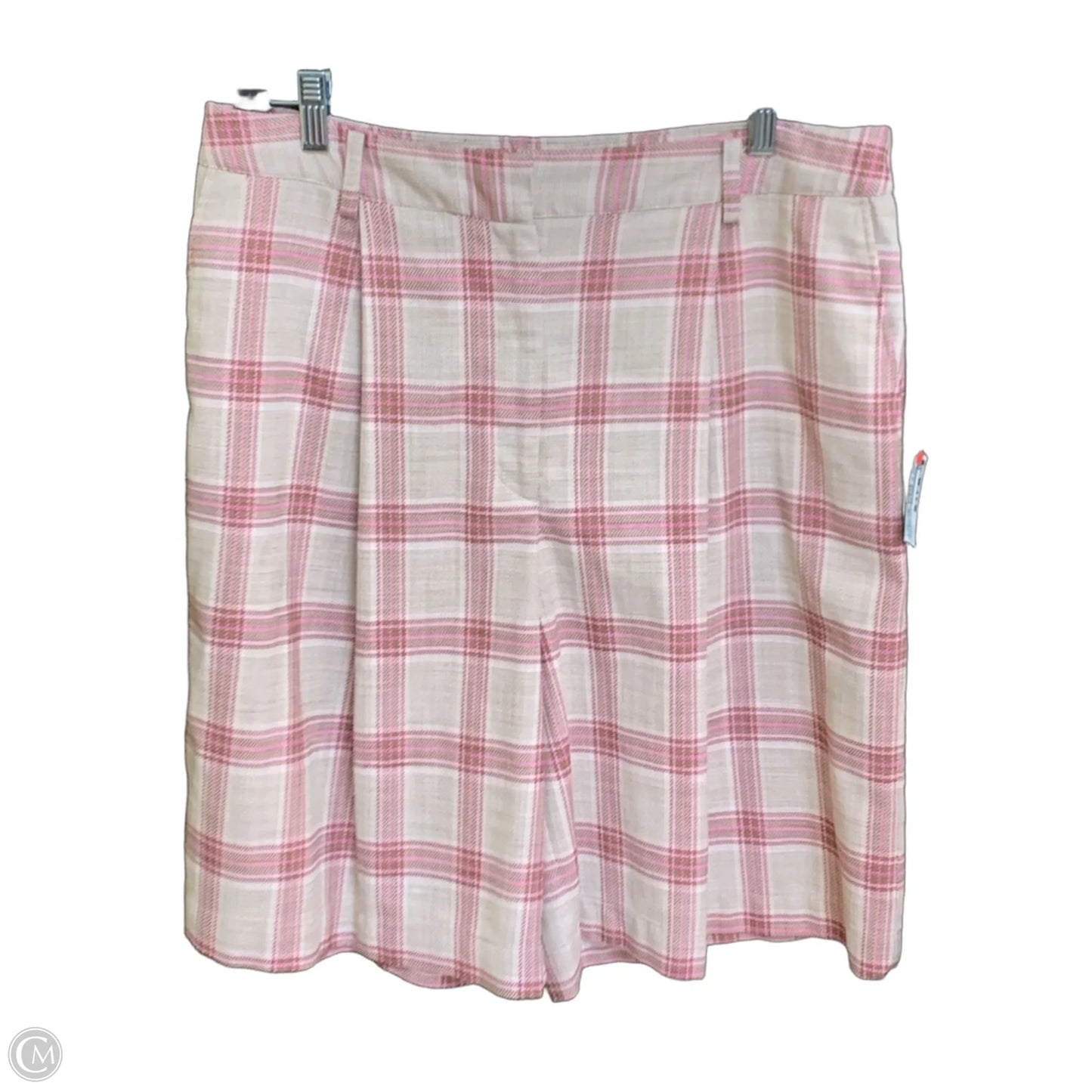 Shorts By Worthington In Plaid Pattern, Size: 10