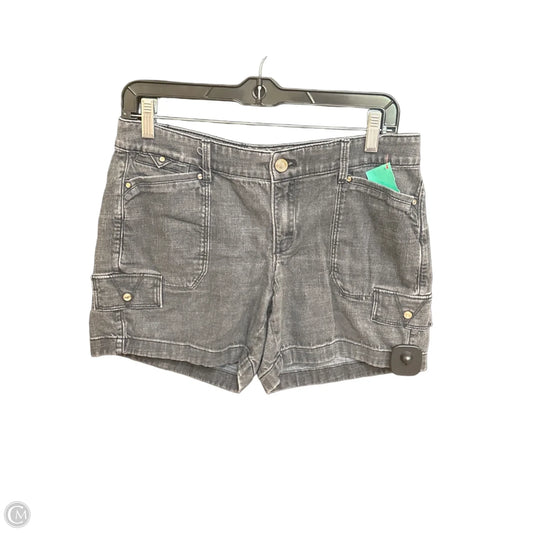 Shorts By White House Black Market In Black Denim, Size: 4p