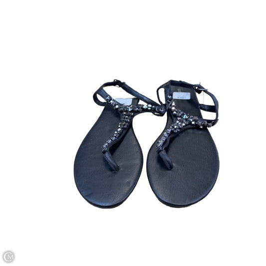 Sandals Flats By Express In Black, Size: 10