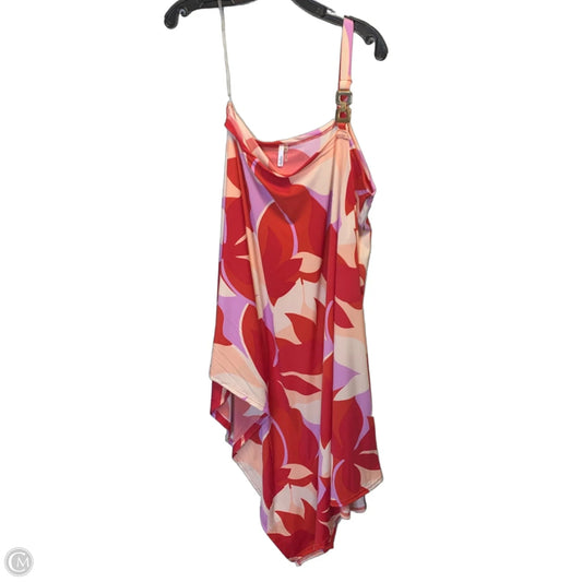 Dress Casual Midi By Cmf In Multi-colored, Size: Xl