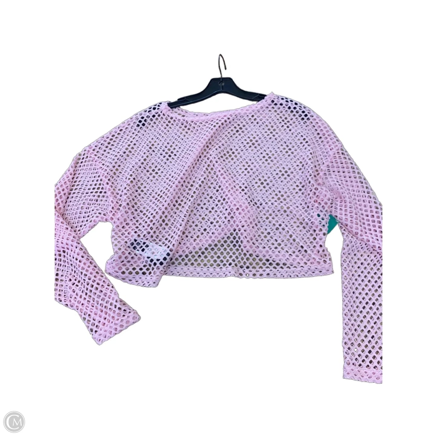Swimwear Cover-up By Dazy In Pink, Size: Xl