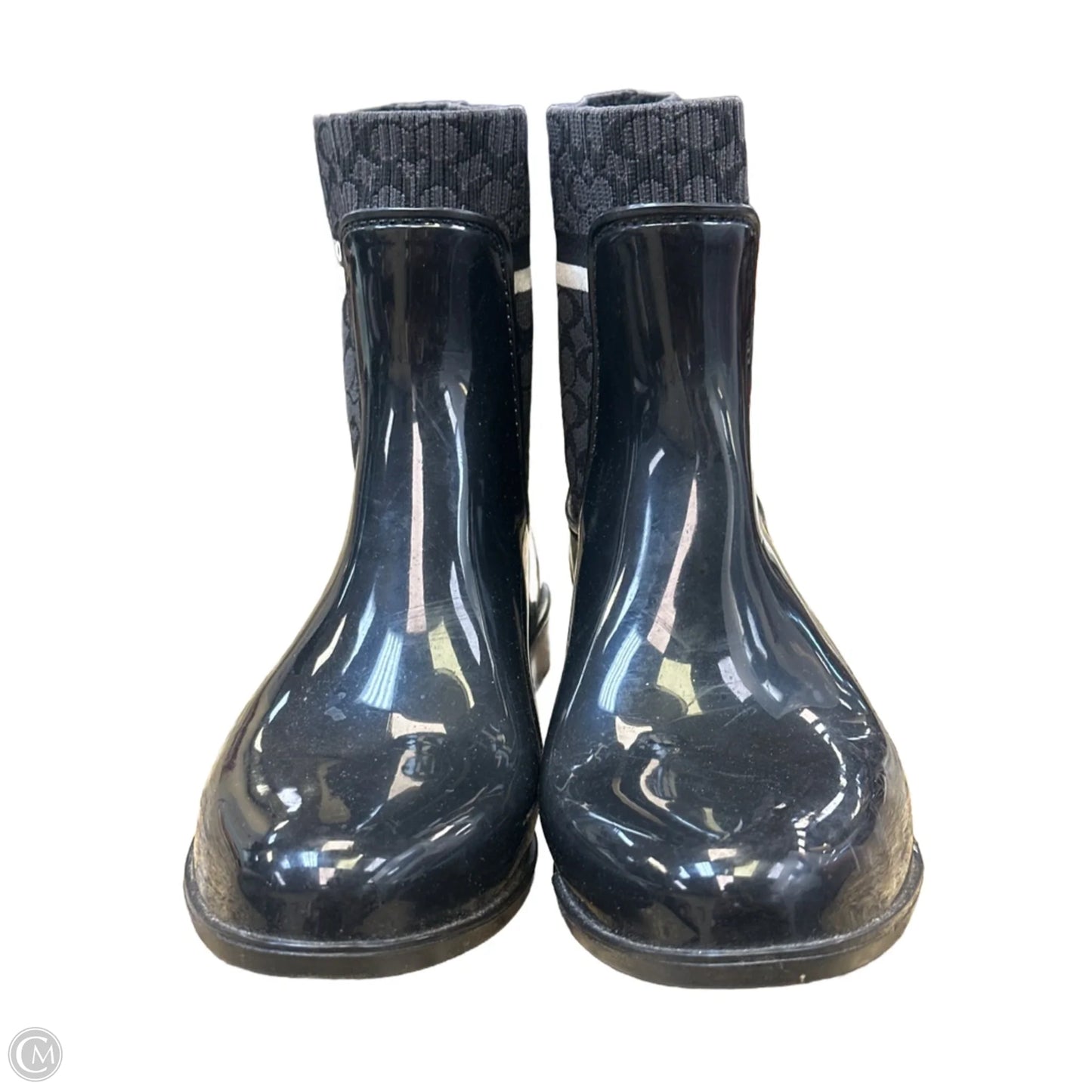 Boots Designer By Coach In Black, Size: 10