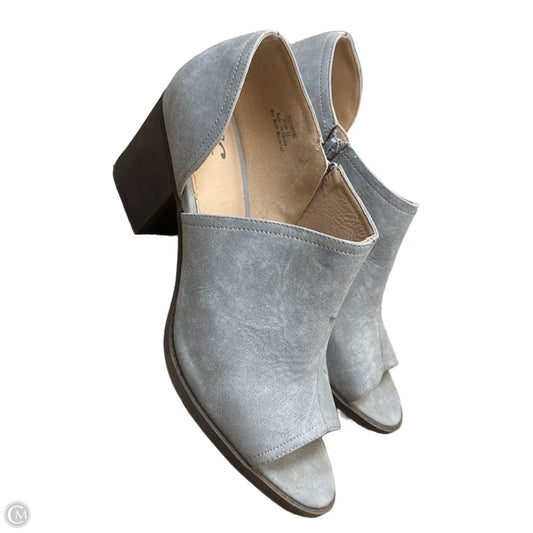 Sandals Heels Block By Cmf In Grey, Size: 12