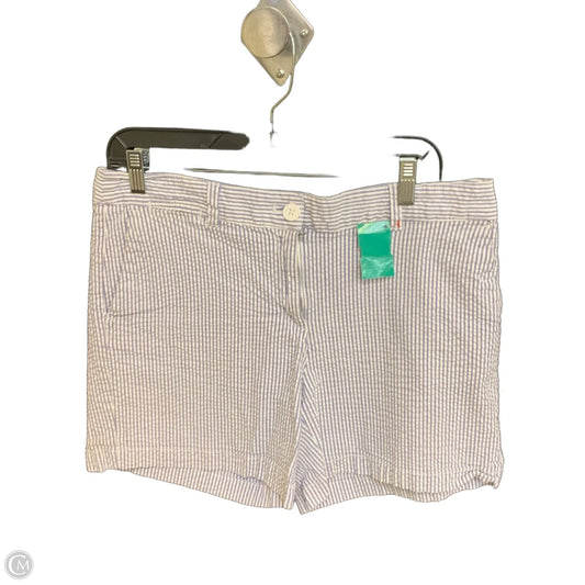 Shorts By Loft In Striped Pattern, Size: 12