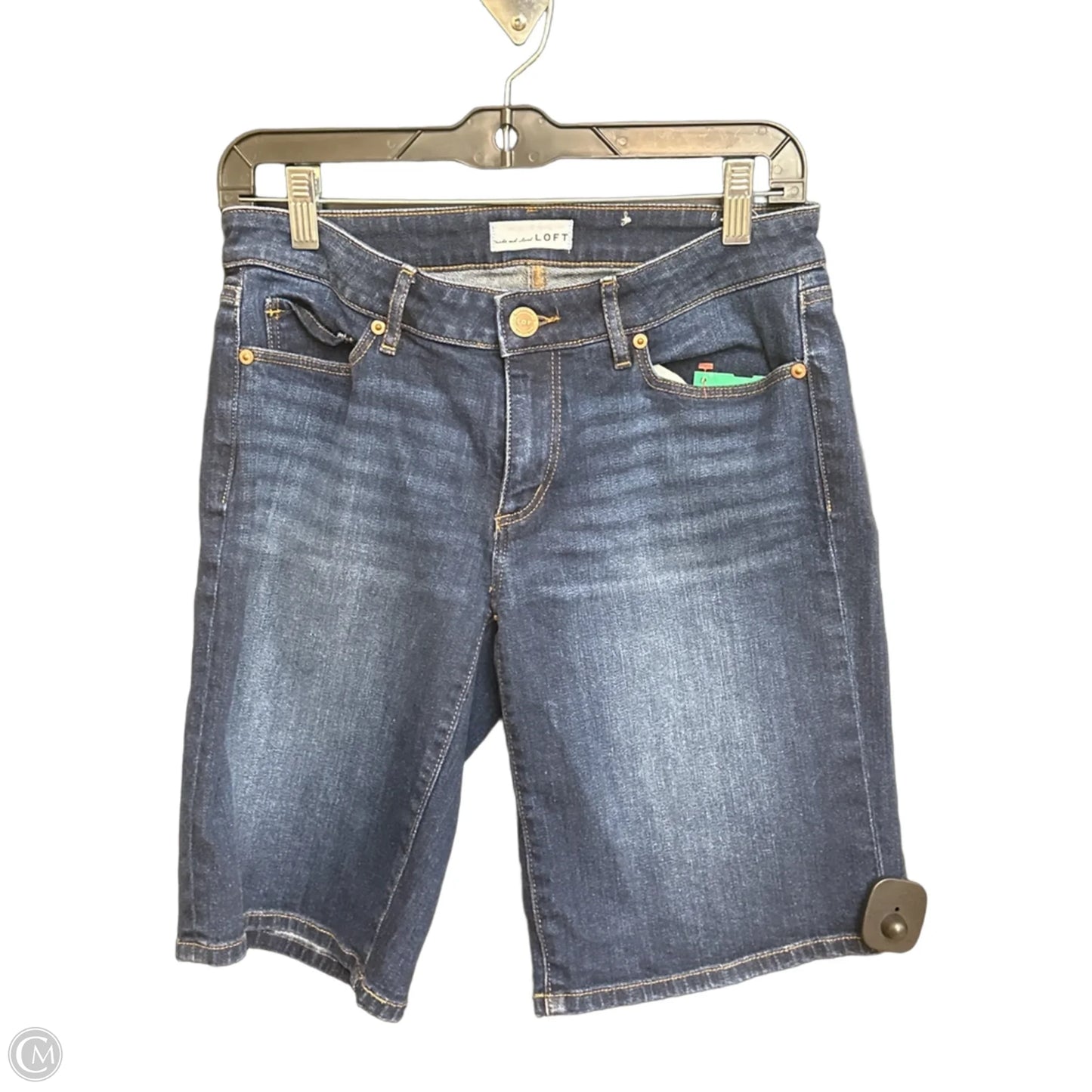Shorts By Loft In Blue Denim, Size: 2