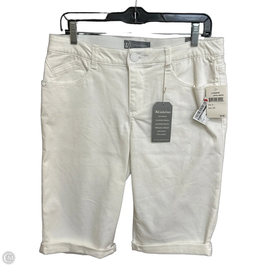 Shorts By Wit & Wisdom In Ivory, Size: 8