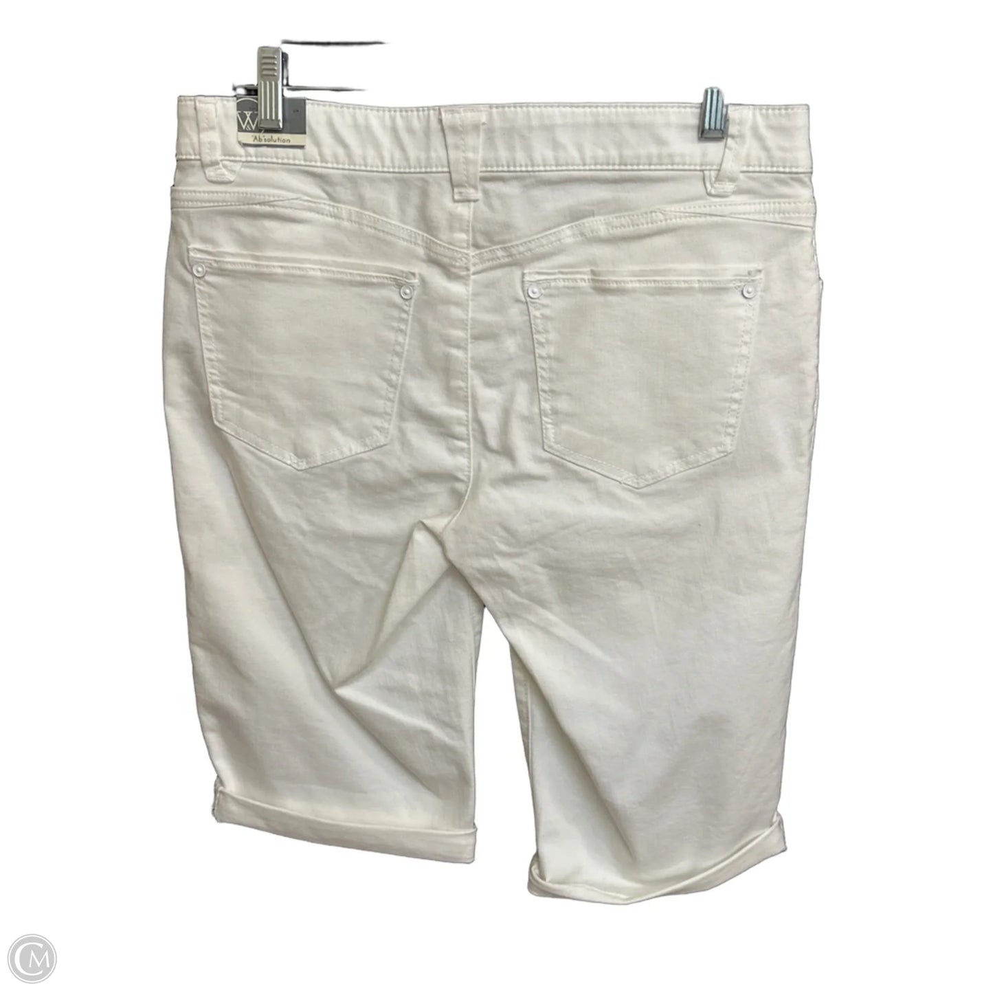 Shorts By Wit & Wisdom In Ivory, Size: 8