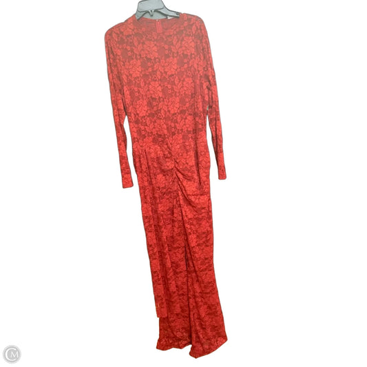 Jumpsuit By Fashion Nova In Maroon, Size: 2x