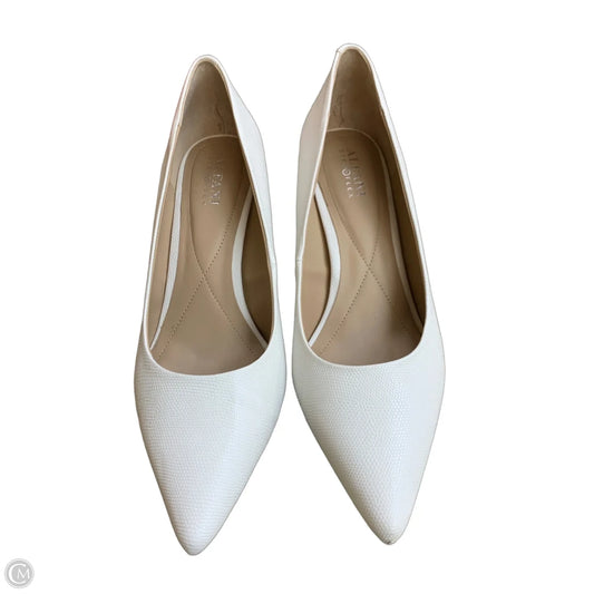 Shoes Heels Kitten By Alfani In White, Size: 8.5
