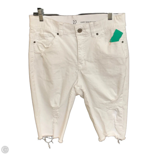 Shorts By New York And Co In White, Size: 14