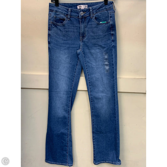 Jeans Boot Cut By So In Blue Denim, Size: 28