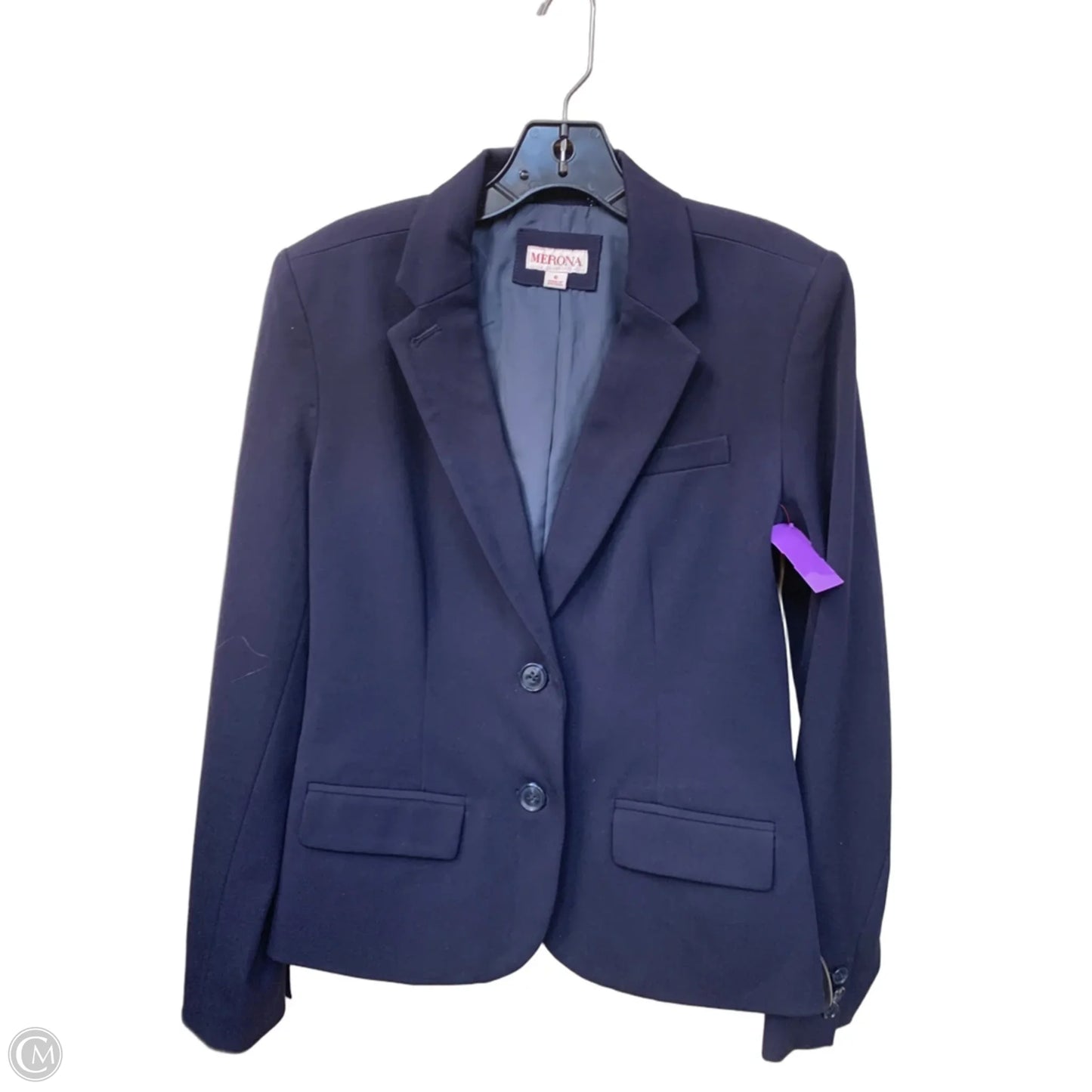 Blazer By Merona In Navy, Size: 6