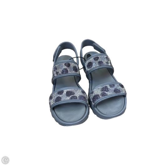 Sandals Flats By Skechers In Grey, Size: 8