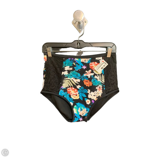 Swimsuit Bottom By Cmf In Floral Print, Size: L