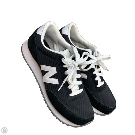 Shoes Sneakers By New Balance In Black & White, Size: 8