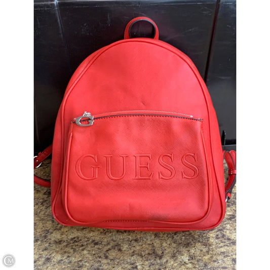 Backpack By Guess, Size: Small
