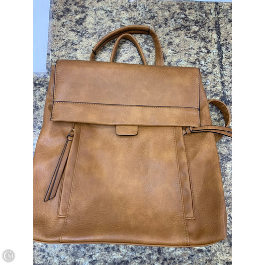 Backpack Leather By Clothes Mentor, Size: Medium