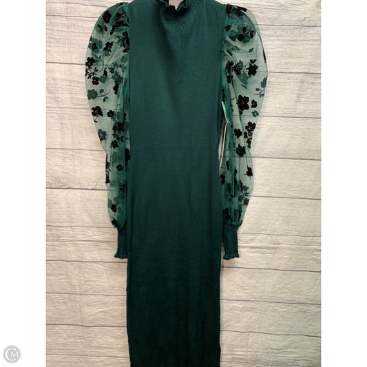Dress Party Long By Almost Famous In Green, Size: L