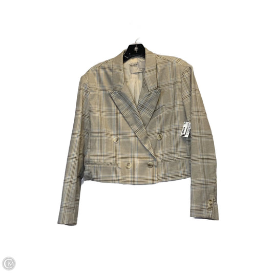 Blazer By Pull&bear In Brown Denim, Size: M