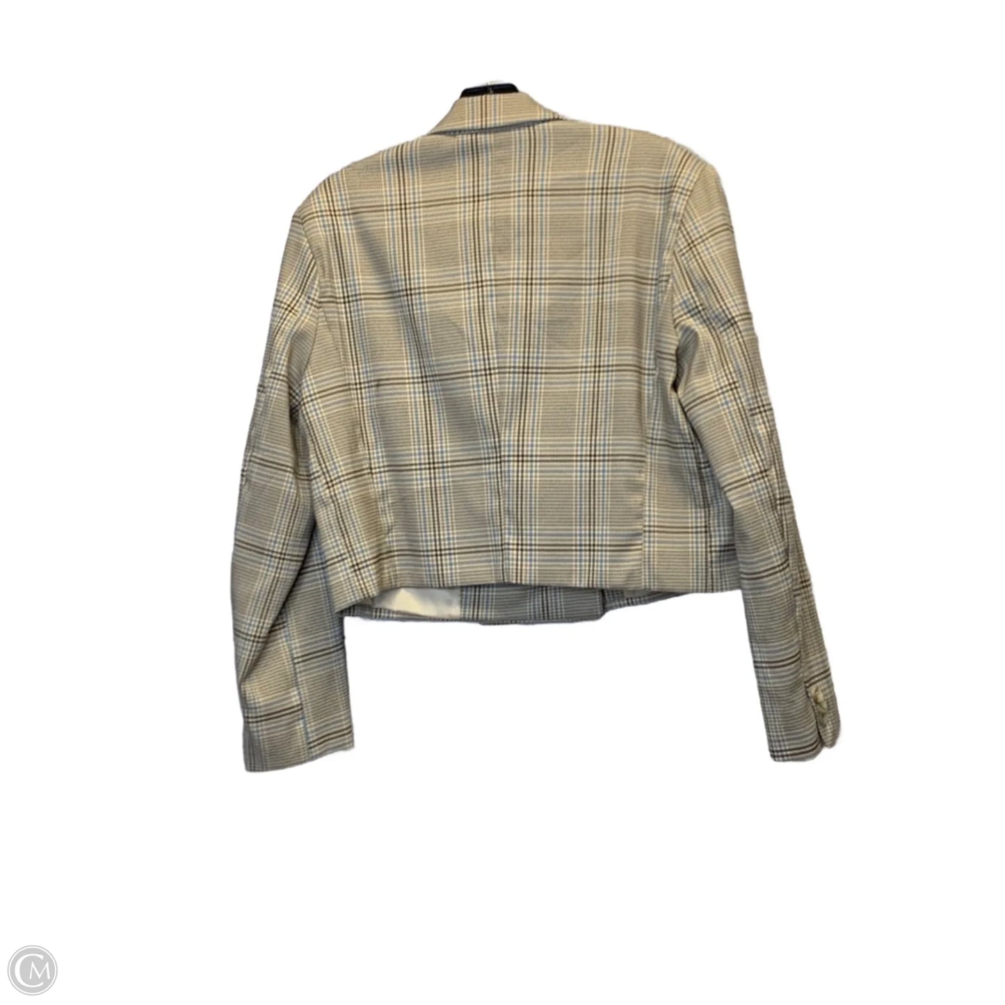 Blazer By Pull&bear In Brown Denim, Size: M