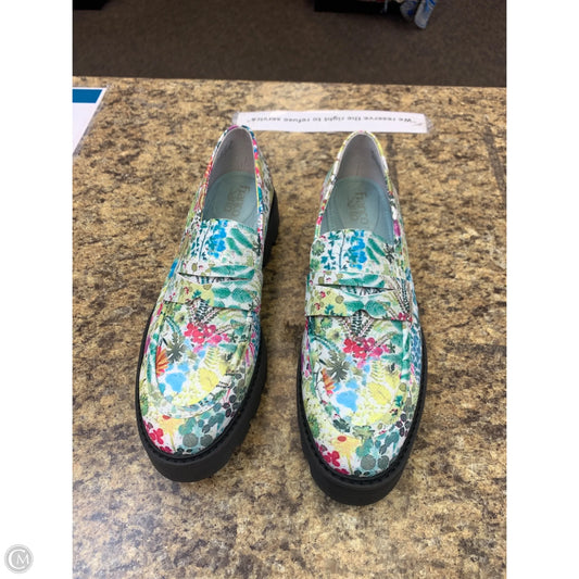 Shoes Flats By Franco Sarto In Cream & Green, Size: 11
