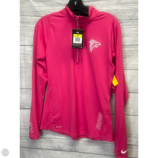 Top Long Sleeve By Nike In Pink, Size: S