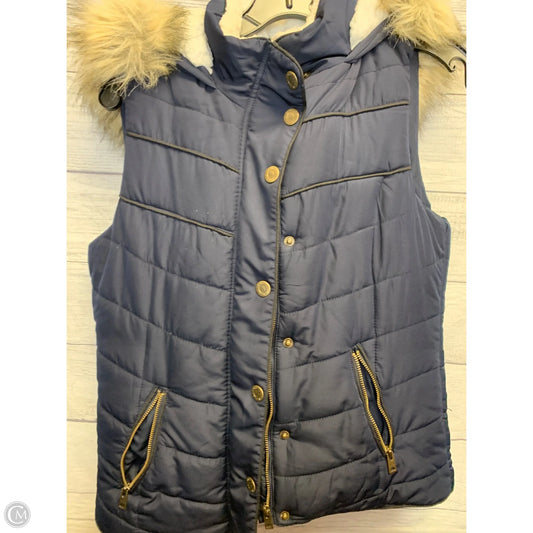 Athletic Jacket By Aeropostale In Navy, Size: M